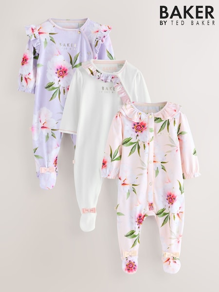Baker by Ted Baker Sleepsuits 3 Pack (AR2910) | £40 - £43