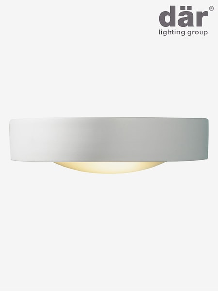 Dar Lighting White Ceramic Catalan Wall Light (AR3065) | £45
