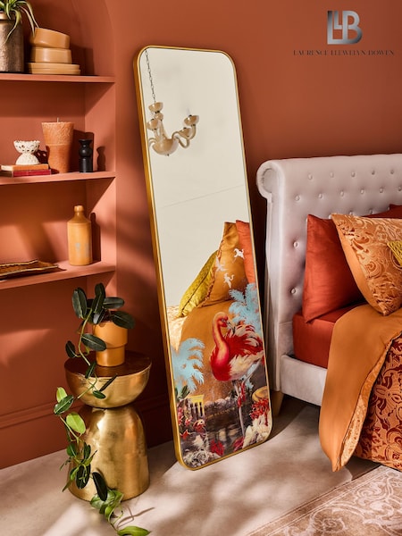 Laurence Llewelyn-Bowen Multi Nile Flamingo Leaner Mirror (AR3882) | £195