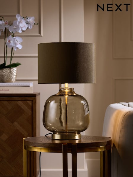 Brown Connor Table Lamp (AR4073) | £50