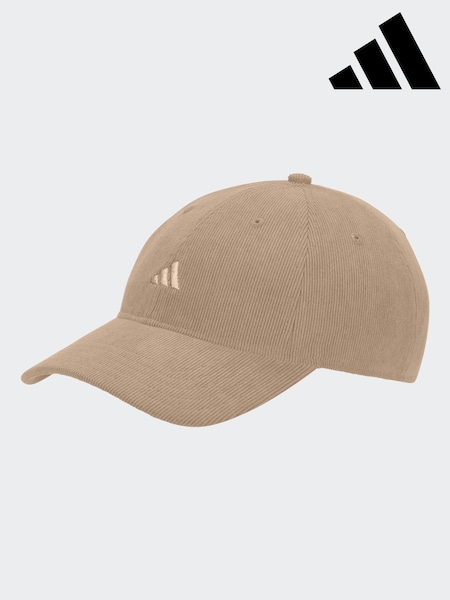 adidas Brown Corduroy Cap (AR4402) | £0