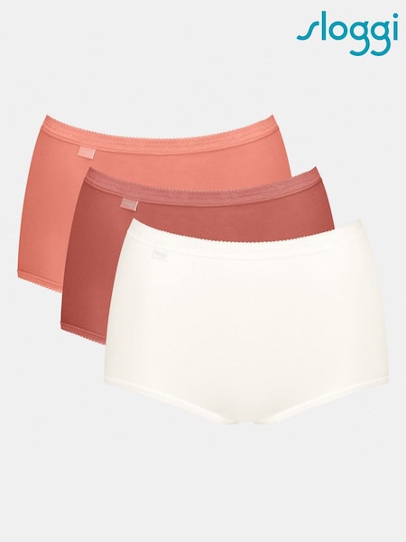 Sloggi Basic Midi Black Knickers 3 Pack (AR4902) | £28