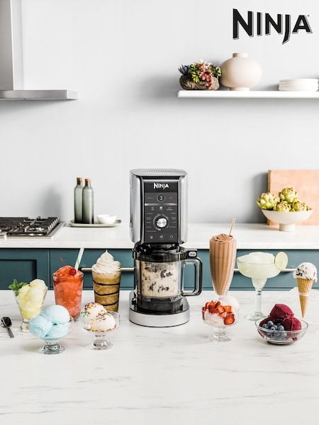 Ninja Black CREAMi Deluxe 10-in-1 Ice Cream & Drink Maker (AR6043) | £250