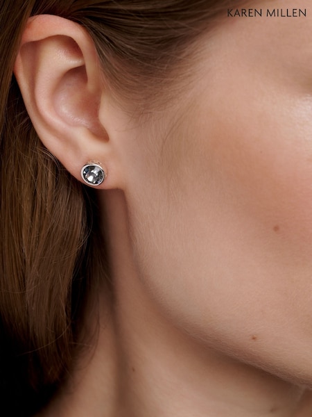 Karen Millen Crystal Dot Stud Earrings (AR6180) | £35