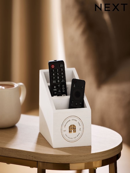 White TV Remote Holder (AR6199) | £16