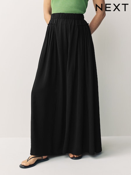 Black Palazzo Trousers (AR6227) | £38