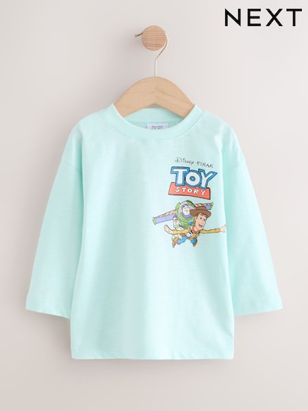 Pale Blue Toy Story Long Sleeve T-Shirt (3mths-8yrs) (AR6329) | £11 - £13