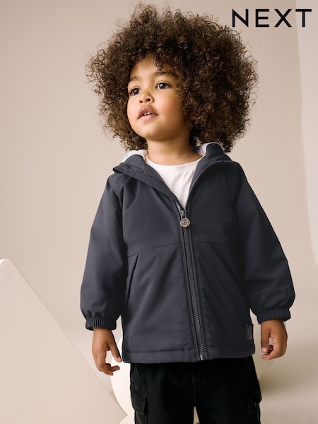 Black Shower Resistant Coat (3mths-7yrs) (AR6778) | £24 - £28