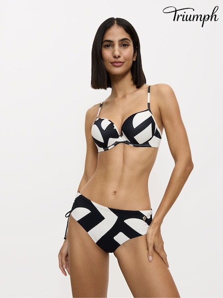 Triumph Summer Allure Midi White Briefs (AR6857) | £32