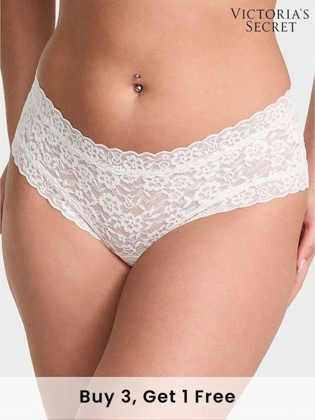 Victoria's Secret Coconut White Cheeky Knickers (AR7192) | £9