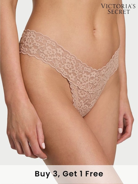 Victoria's Secret Praline Nude Thong Knickers (AR7230) | £9
