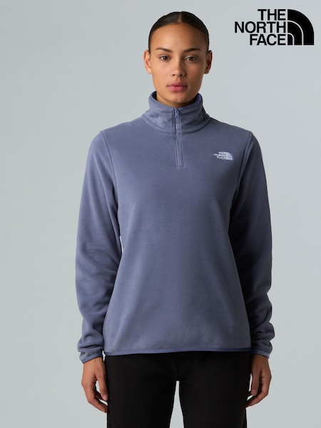 The North Face Purple Glacier Quarter Zip Fleece (AR7440) | £60