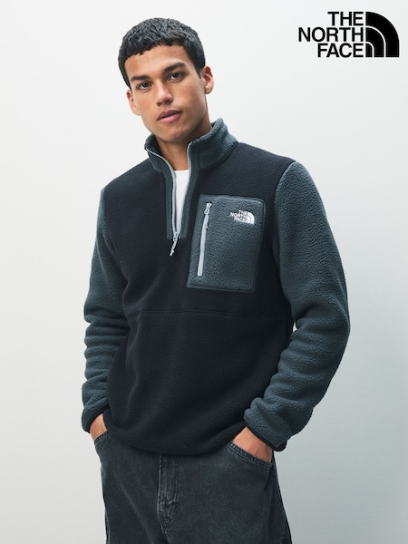 The North Face Black Yumiori 1/4 Zip Fleece (AR7446) | £75