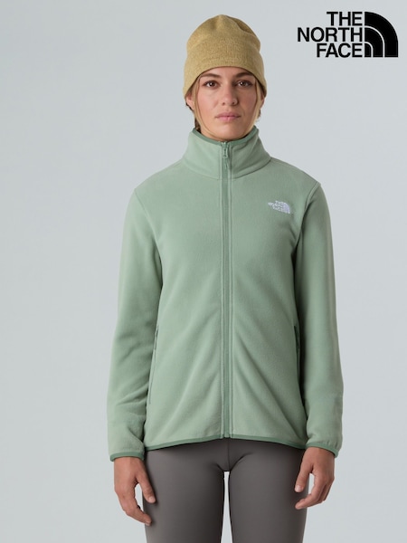 The North Face Green Glacier Full Zip Fleece (AR7467) | £75