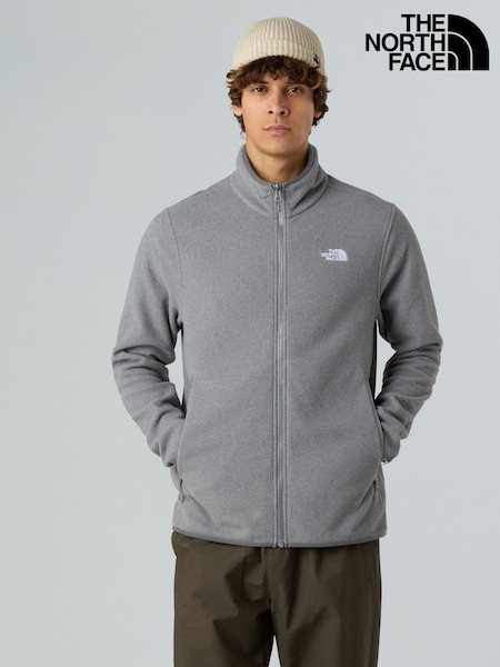 The North Face Grey Glacier 1/4 Zip Fleece (AR7657) | £75