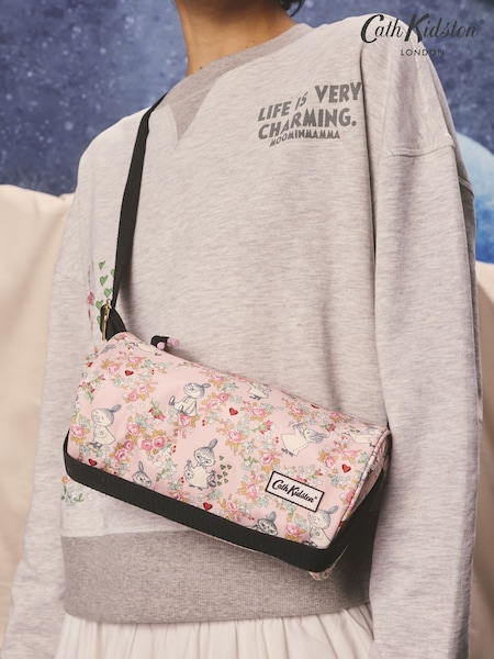 Cath Kidston Pink Little My Moomins Bowling Cross-Body Bag (AR7703) | £44
