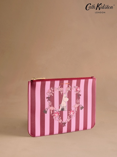 Cath Kidston Red/Pink Moomins Pouch (AR7709) | £35