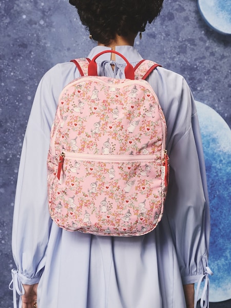 Cath Kidston Pink Little My Moomins Foldaway Backpack (AR7711) | £44