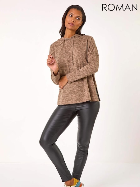 Roman Natural Soft Drawstring Hoodie (AR7738) | £42