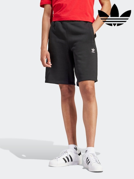 adidas Originals Black Trefoil Essentials Shorts (AR7834) | £0