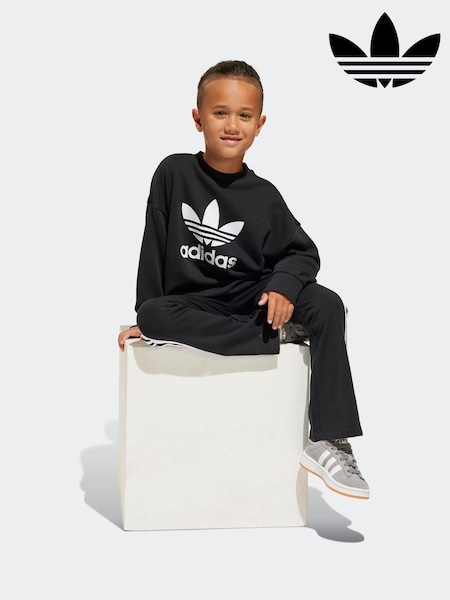 adidas Originals Black Loose Crew Set (AR7839) | £0