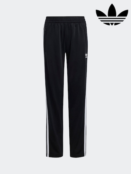 adidas Originals Black Adicolor Firebird Joggers Kids (AR7855) | £0