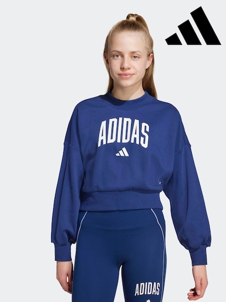 adidas Blue Sweatshirt (AR7974) | £30