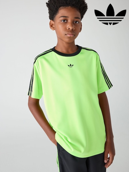 adidas Originals Green Jacquard Kids T-Shirt (AR8021) | £23