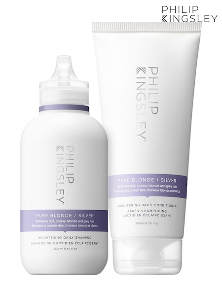 Philip Kingsley Pure Blonde/Silver Shampoo 250ml Conditioner 200ml Duo (AR8136) | £50