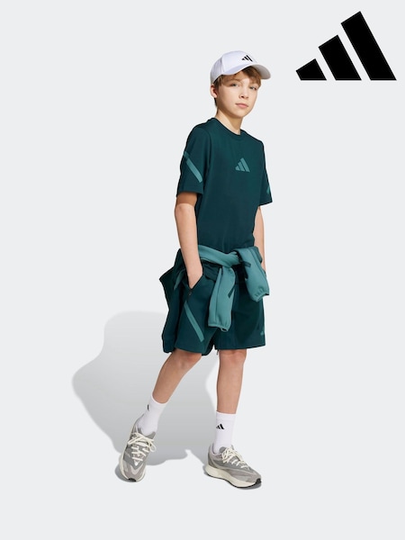 adidas Green Z.N.E. T-Shirt Kids (AR8268) | £23