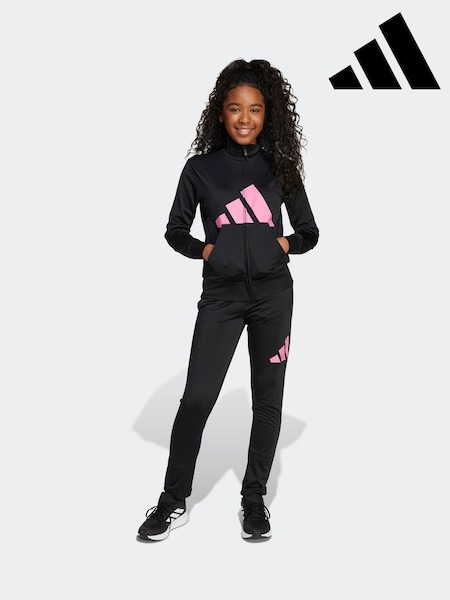 adidas Black Essentials Climacool Tracksuit Kids (AR8269) | £38