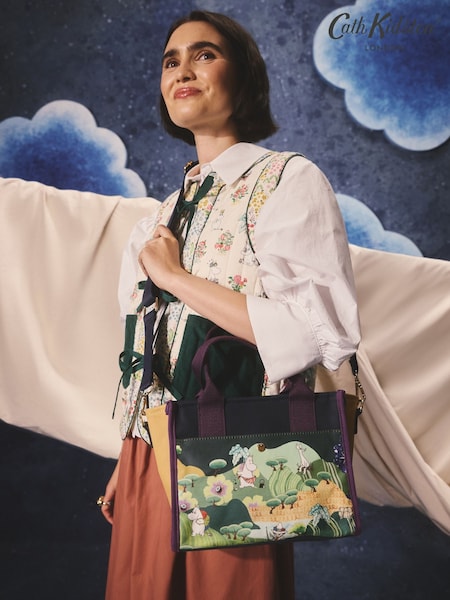 Cath Kidston Green Valley Moomins Mini Tote Bag (AR8330) | £44
