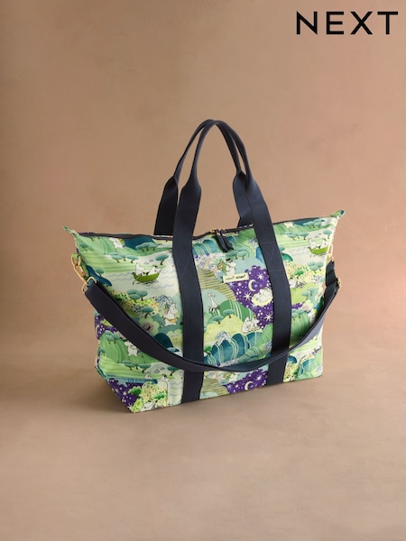 Cath Kidston Green Valley Moomins Overnight Packable Bag (AR8331) | £74