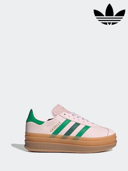 adidas Originals Pink Gazelle Bold J Trainers (AR8355) | £60