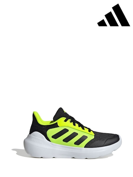 adidas Black Tensaur Run 2.0 Lace Junior Trainers (AR8374) | £30