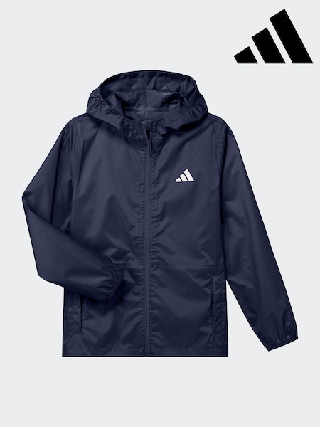 adidas Blue Waterproof Rain Jacket Kids (AR8473) | £30