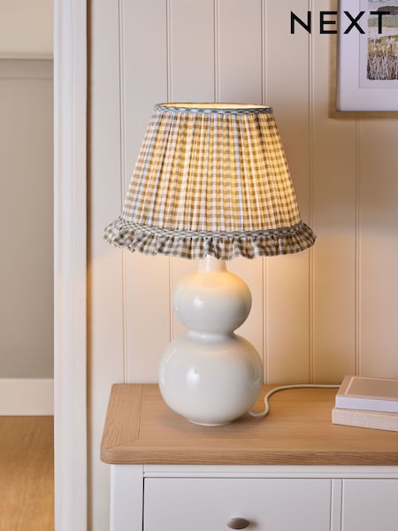 Ivory White Filton Table Lamp Base (AR8591) | £70