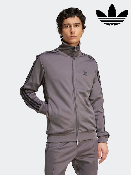 adidas Originals Grey Adicolor Classics Beckenbauer Track Top (AR8608) | £65