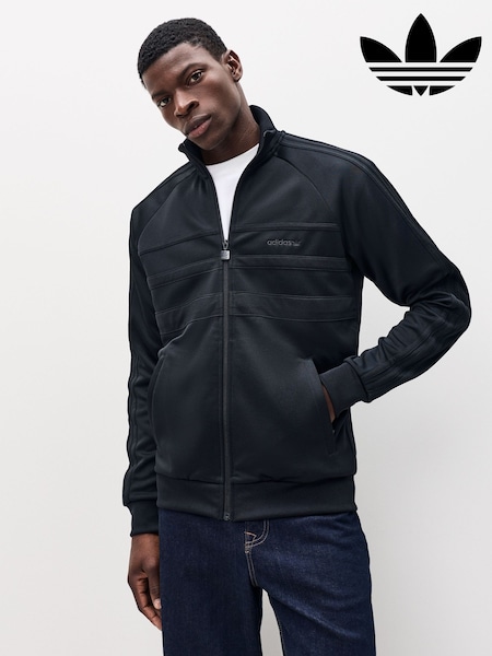 adidas Originals Black The First Track Jackets (AR8620) | £0