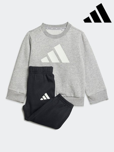 adidas Grey Essentials Joggers Infant Kids (AR8691) | £28