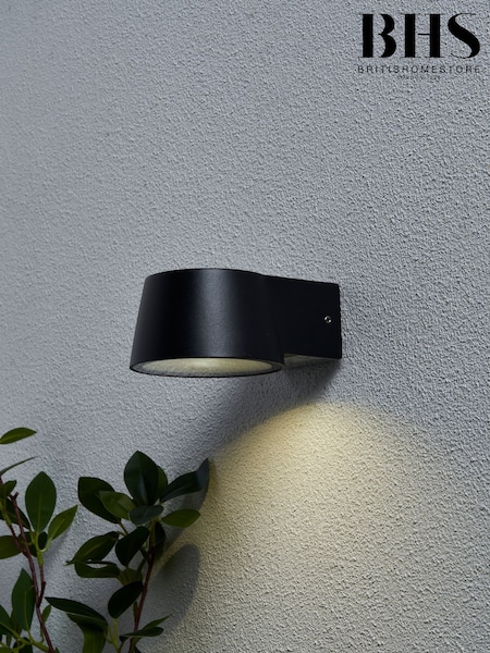 BHS Black Reims 5w LED Outdoor Wall Light (AR8722) | £38