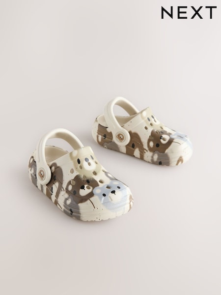 Neutral Brown Bear Character Clogs (AR8821) | £10 - £11