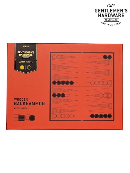 Gentleman’s Hardware Wooden Backgammon Board Game (AR8849) | £40