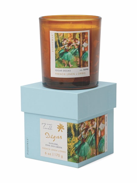 Paddywax Impressionist Degas Dancers 'Pink & Green'  Glass Candle (AR8860) | £18