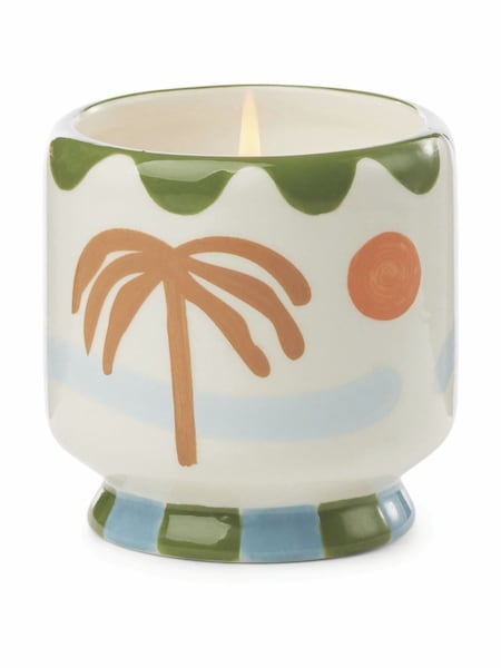 Paddywax Adopo Palm Tree Ceramic Lush Candle (AR8874) | £25