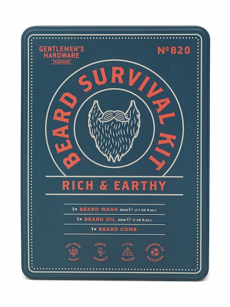 Gentleman’s Hardware Beard Survival Kit (AR8887) | £22.44