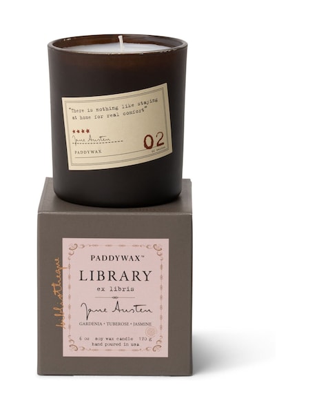 Paddywax Jane Austen Library Gardenia, Tuberose & Jasmine Candle (AR8896) | £18