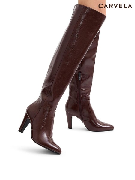 Carvela Infinite OTK Brown Boots (AR8942) | £199