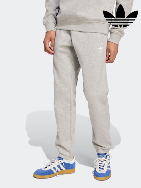 adidas Originals Grey Trefoil Essentials Joggers (AR9018) | £45