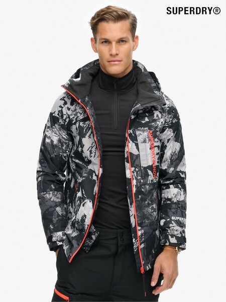 Superdry Grey Ski Freestyle Core Jacket (AR9061) | £200